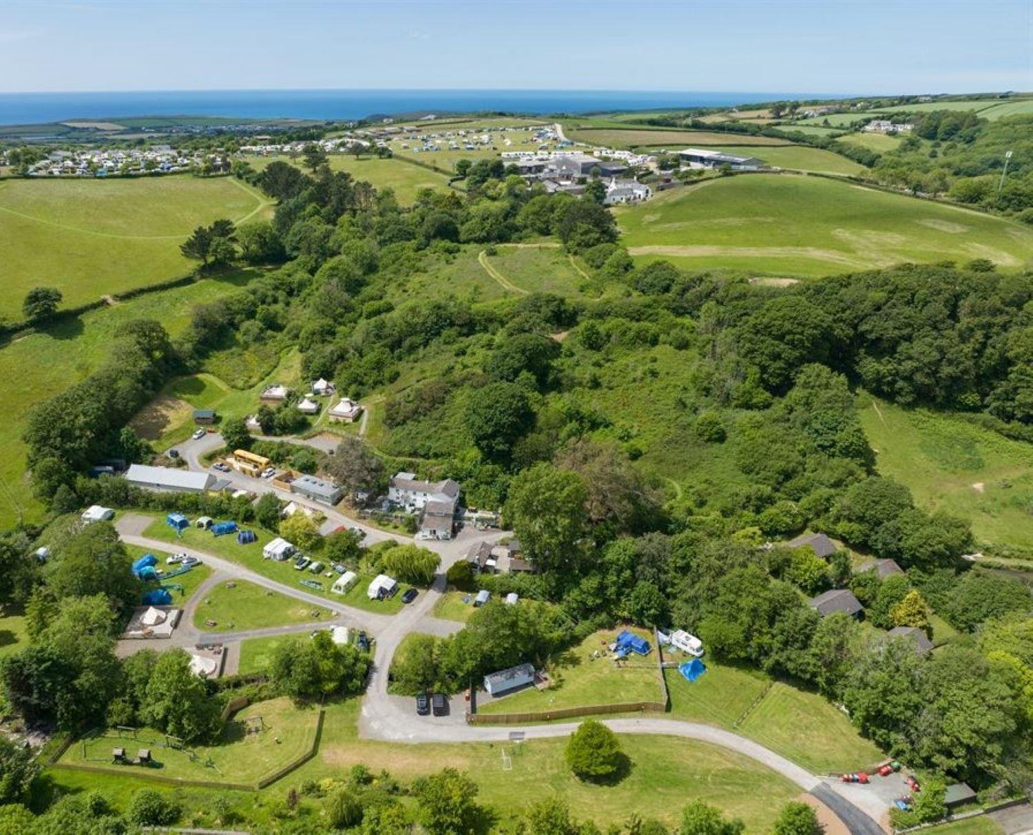 Willow Valley Glamping Bude Eksteriør bilde